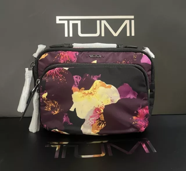 Brand New with Tag TUMI Claudia Crossbody Bag Multicolor Floral
