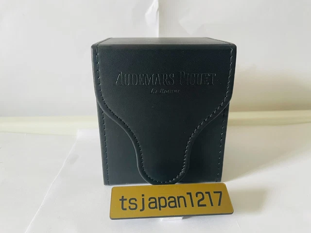 Custodia Da Viaggio Per Orologi Audemars Piguet - Pelle Nera, Porta 1-3 Orologi - Usata Ma In Ottime Condizioni - Foto 4