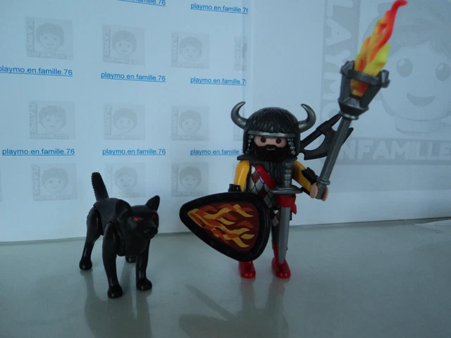 Lot Playmobil Vintage Médiéval Chevalier Du Lion - Inclut Chariot, Catapulte, Soldats, Bon état