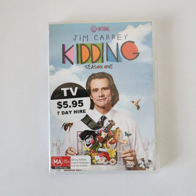 Jim Carrey Kidding Season One 1 DVD Region 4 NTSC Free Postage