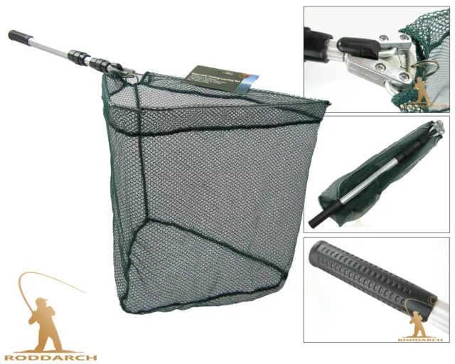 Fly Carp Coarse Sea Fishing Folding Trout Game Extending Landing Net.