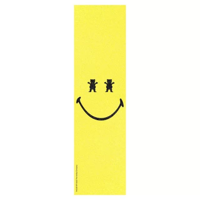 Grizzly X Smiley Skateboard Griptape Big Smile