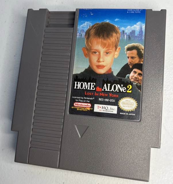 CHARIOT HOME ALONE 2 Lost In New York Nintendo Entertainment NES ...