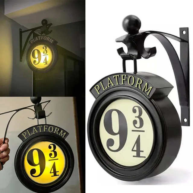 Harry Potter 9 3/4 Night Hanging Wall Lamp Light Decoration Lamp Gift For Kids~