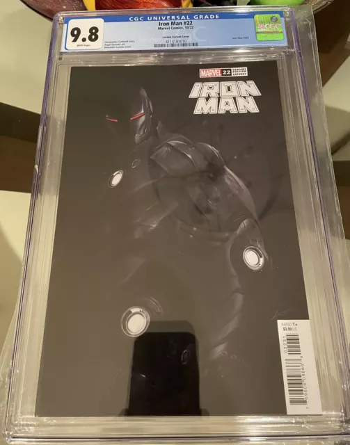 Iron Man #22 Lozano Variant CGC 9.8 NM/M Gorgeous Gem Wow