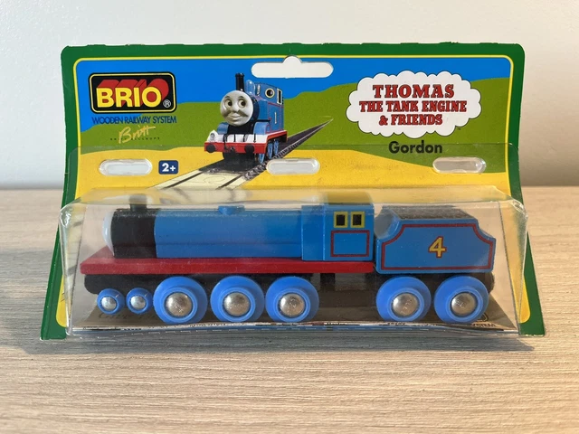 BRIO THOMAS THE Tank Engine Friends Gordon Wooden Genuine Brand New BRIO THOMAS THE Tank Engine Friends Gordon Wooden Genuine Brand New