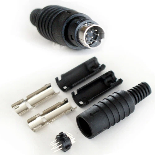 How To Install The 6 Pin Mini Din Male Solder Connect vrogue.co