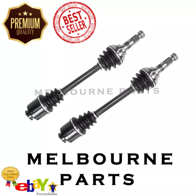 2 x NEW FRONT CV JOINT DRIVE SHAFT TO SUIT SUBARU BRUMBY 82-94 PAIR1