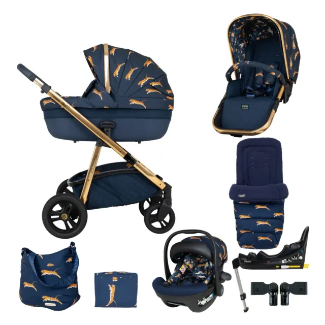 Cosatto Wow Continental i Size Travel system everything bundle in On the Prowl