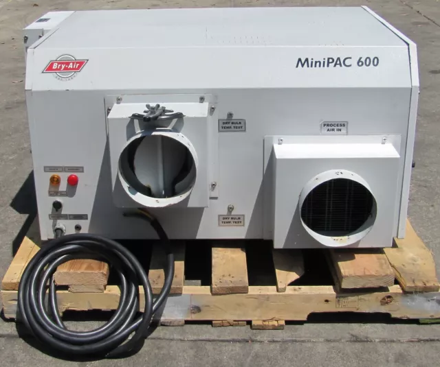Bry-Air Industrial MiniPAC 600 MP-600 Desiccant Dehumidifier 240V 3 Phase