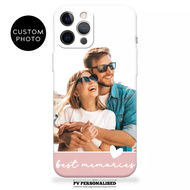 Custom Photo Collage Phone Case Cover Personalised Picture for Samsung & iPhone