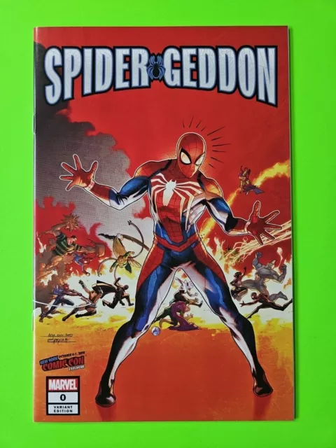 Spider Geddon #0 Secret Wars Variant NM Marvel (Jamal Campbell) 2018 NYCC NM+