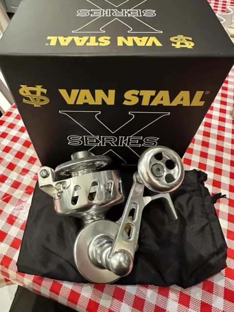 VAN STAAL VS250 XP Silver X Series Bail-Less Spinning / Heavy Duty