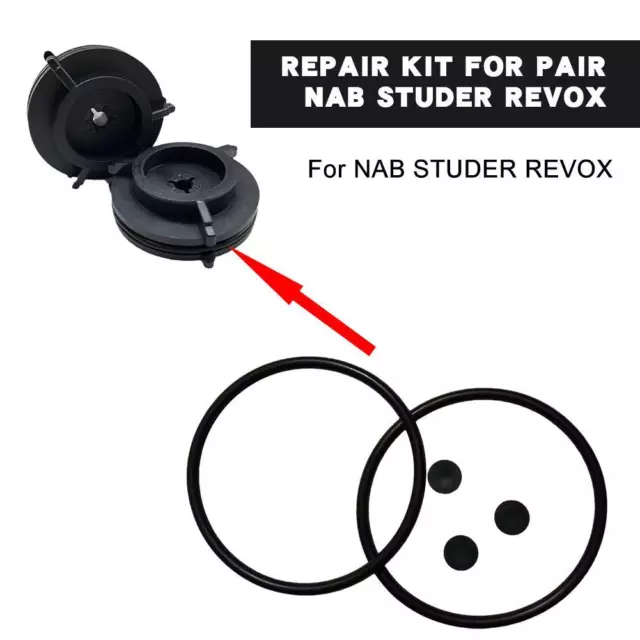 REVOX STUDER PAIR Repair Kit 1 Toroidal 3 Pin Connectors $9.75
