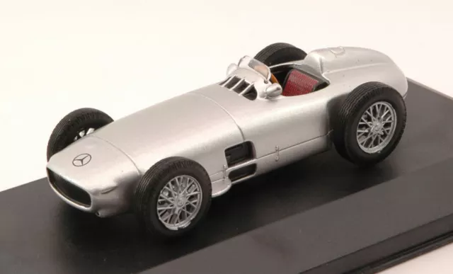 Modellauto Auto formel 1 f1 Maßstab 1:43 Whitebox Mercedes W 196 Silver Model