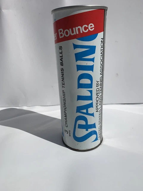 Ancienne Canette De Balles De Tennis Wright & Ditson - Scellée Avec Clé - Spalding