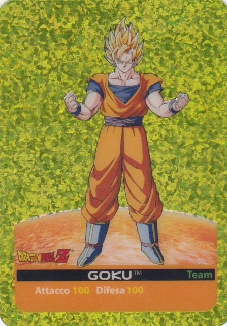 Lamincards Dragon Ball Z Edibas Serie X-Metal GOKU N S2