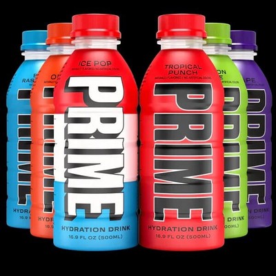 PRIME HYDRATION ENERGY Drinks LOGAN PAUL & KSI - MULTI 6!!! NEW SEALED