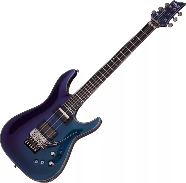 Schecter Hellraiser Hybrid C-1 FR S Electric Guitar in Ultra Violet Finish