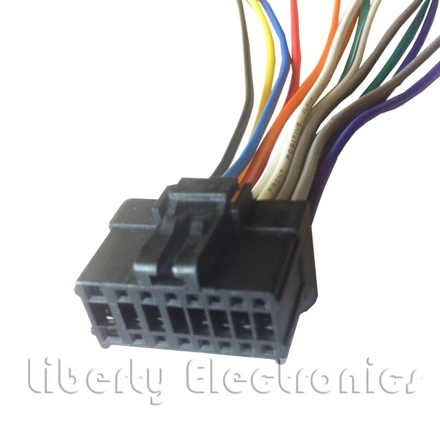 Adattatore ISO Autoradio 16 Pin A 8 Pin - Cavo Cablaggio Per Stereo Pioneer Dal 2003, Plug And Play - 6