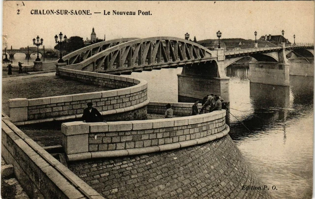 CPA CHALON-sur-SAONE - Le Nouveau Pont (437177)