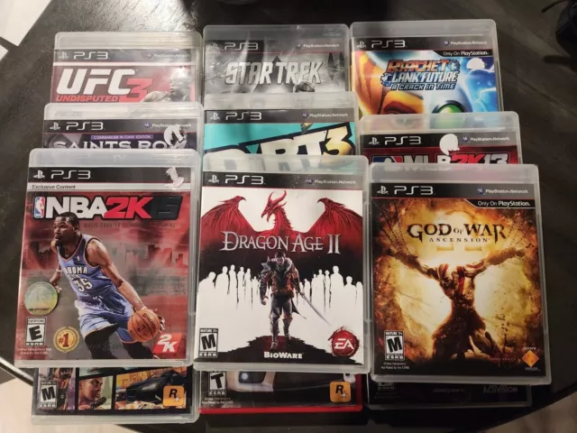 PS3 Video Games Used Good Condition