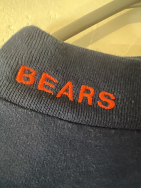 Vintage Men’s Medium Puma x Reebok Chicago Bears Long Sleeve Shirt RARE 2