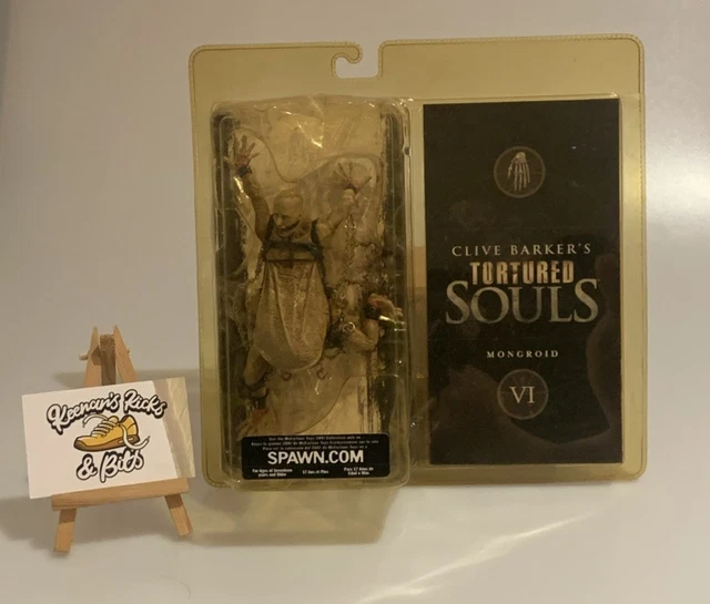 RARE VINTAGE CLIVE Barker Tortured Souls Mongroid Figure MOC Spawn ...