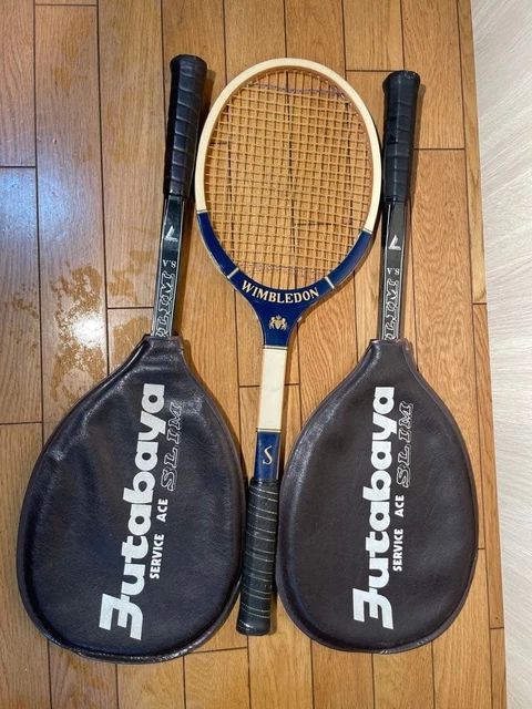 Ancienne Raquette De Tennis En Bois Geo G BUSSEY - Modèle Très Rare Collection