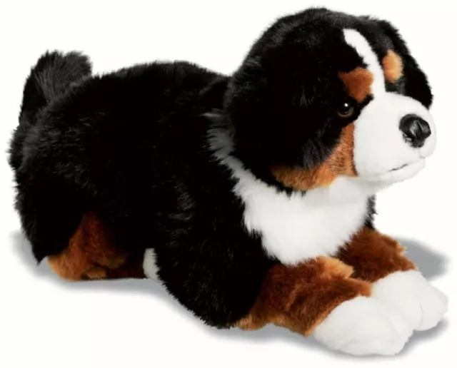 Achat peluche chien bouvier multicolore 33cm. Peluche personnalisée.