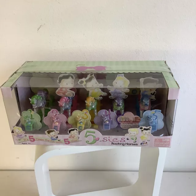 2004 5 Sies Dolls Rocking Horses  MGA Entertainment Boxed Toy Gift