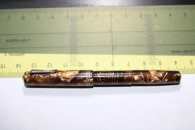 Stylo Plume Vintage Eversharp Bantam – Celluloïd – Bulb Filler – Fabriqué Aux USA