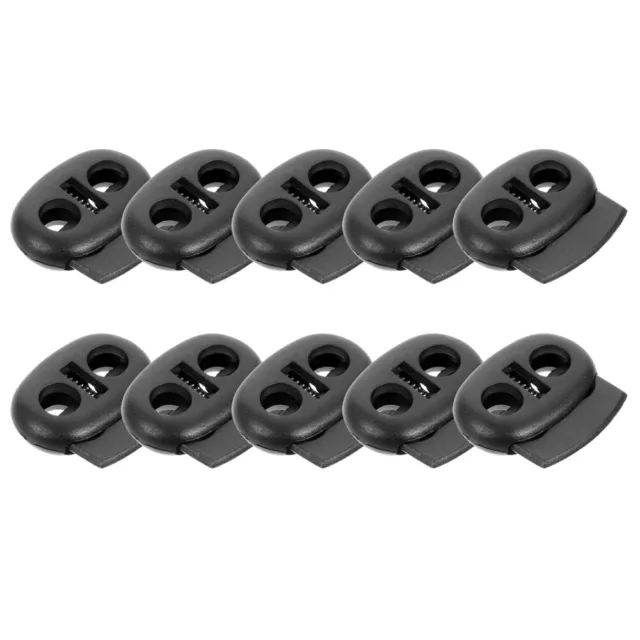 10 Cord Locks Spring Stopper Fasteners for DIY Cover Making 2