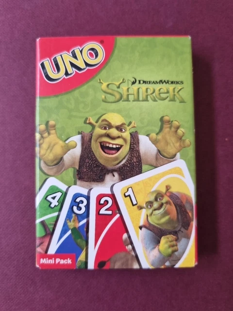 Shrek Uno Reverse Card Rassies SHREK UNO CARD Game, McDonald's Happy Meal Toy 2024 £3.49 - PicClick UK