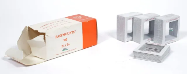Lot of PEGCO EasyMount Slide Film Cardboard Frame Mount 2 1/4” x 2 1/4” #9273