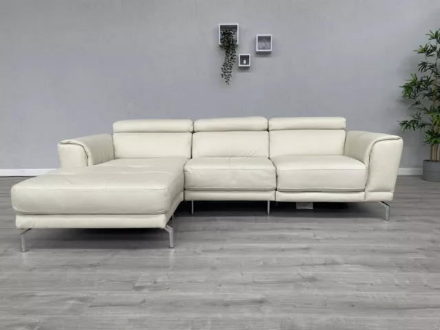 Venezia power open shop end corner sofa