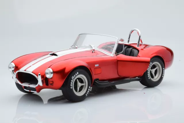 Ford Shelby Cobra 427 Mk2 Red Solido 1/18 2