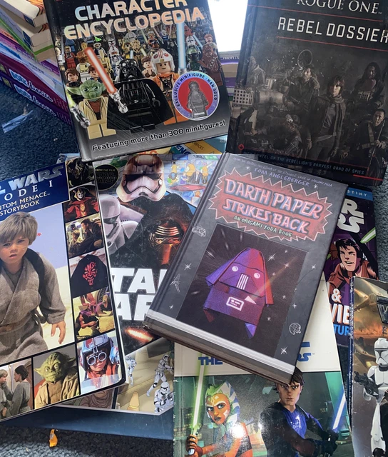 RANDOM Lot of 8 Star Wars Books. choose your destiny, Look & Find, Character