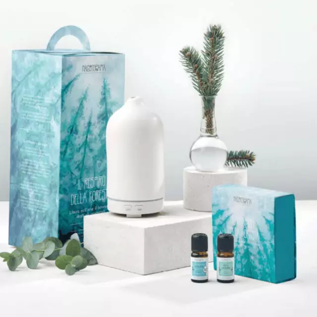 Nasoterapia | Diffusore Ultrasuoni Fuji Kit con Oli Essenziali