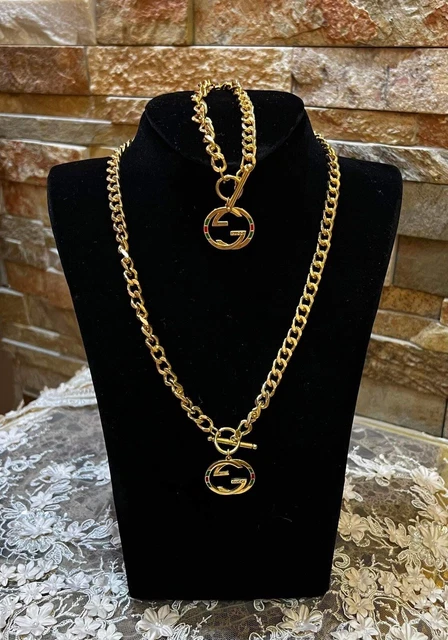 High end mirror accessories Set Gucci color gold