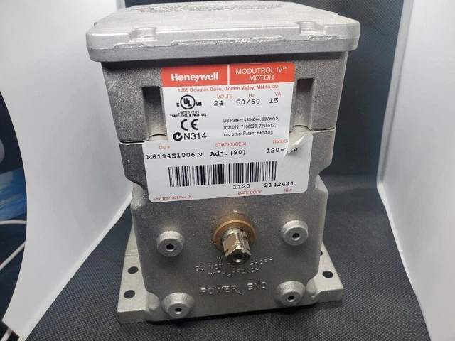 Honeywell M6194E1006 - 24V Non-Spring Return Foot Mounted Actuator