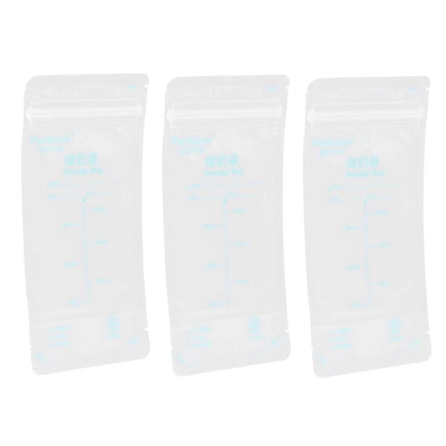 30 un. bolsas de almacenamiento de leche materna grado alimenticio PET material bolsa de almacenamiento de leche