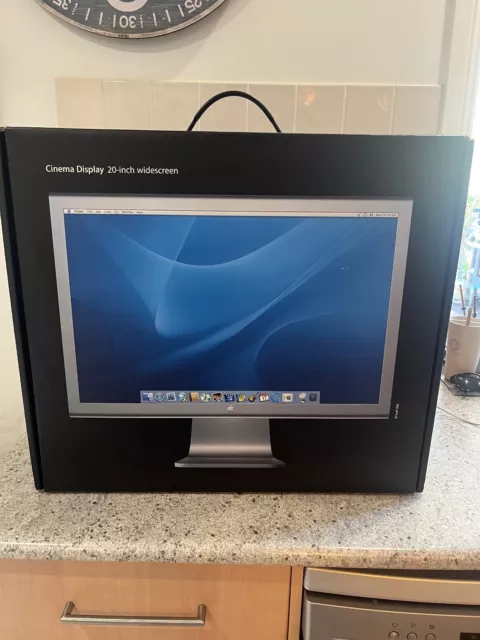 Apple 20" LCD Monitor Cinema Display BOXED with original packaging