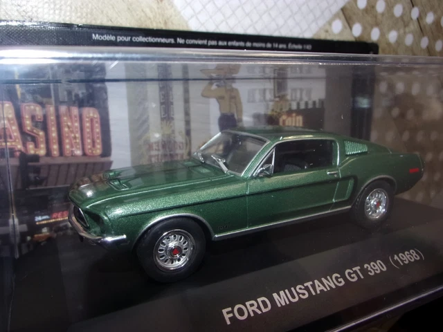 Altaya Ford Mustang GT 1968 – Modello Diecast 1:24 In Scatola Mai Aperta – Edizione Limitata - Foto 3