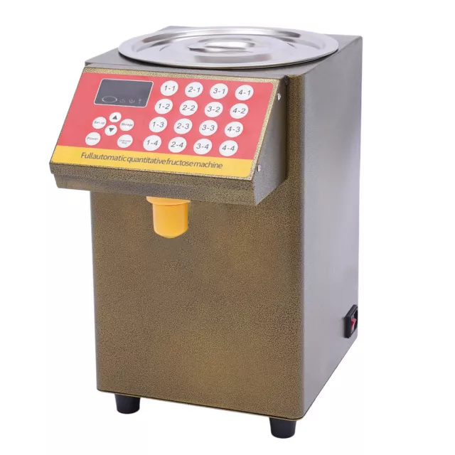 500W NEW Syrup Fructose Dispenser Syrup Bubble Tea Equipment Machine 110V