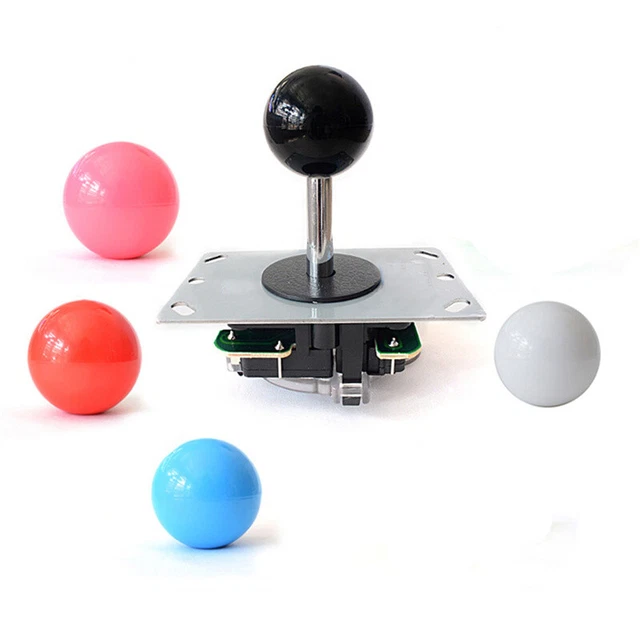 Kit 8 Pulsanti Sanwa Originali + Joystick - Giallo/Grigio - Parti Arcade Giapponesi - Foto 6