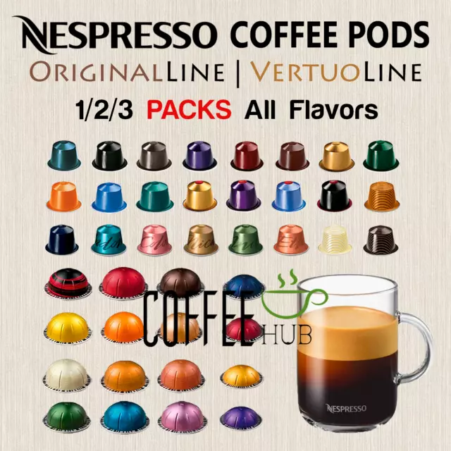 Nespresso VertuoLine Pods & Capsules in Nespresso Pods & Capsules 
