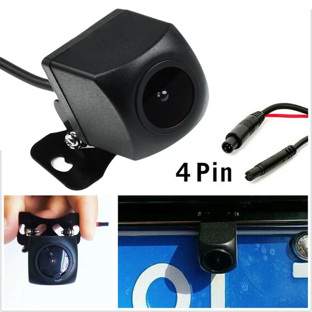 Waterproof 12V 170degrees Car Rear View Camera 4Pin For Car SUV Mirror Dash Cam