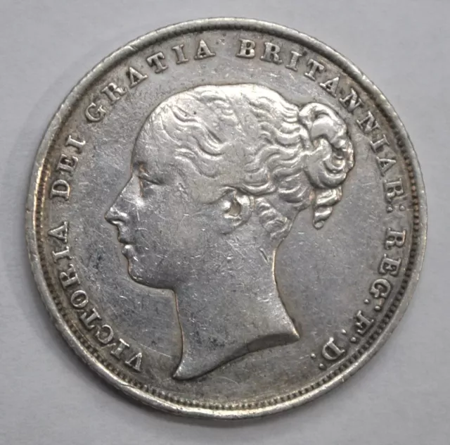 1839 Great Britain Shilling