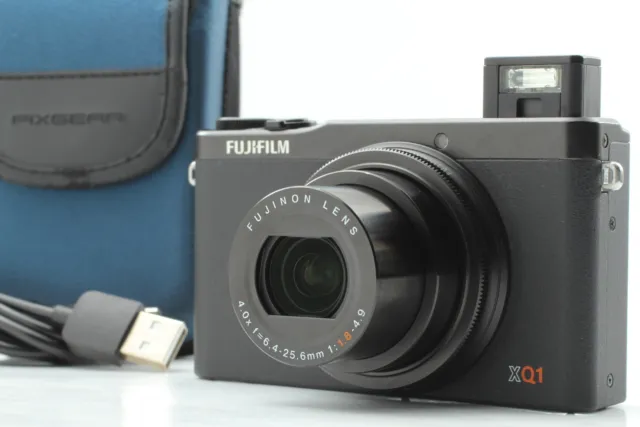 [N COMO NUEVA++] Cámara digital compacta Fujifilm XQ1 serie 12,0 MP negra de JAPÓN